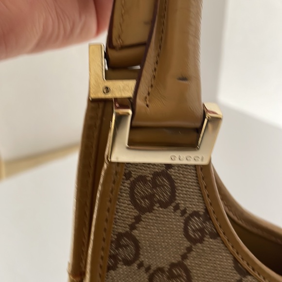 ❌🛑Price Drop ❌Authentic Gucci Jacquie GG Canvas Handbag. - Picture 9 of 16